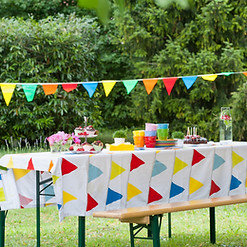 Outdoor Birthday Table