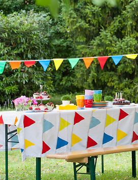 Outdoor Birthday Table