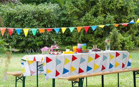 Outdoor Birthday Table