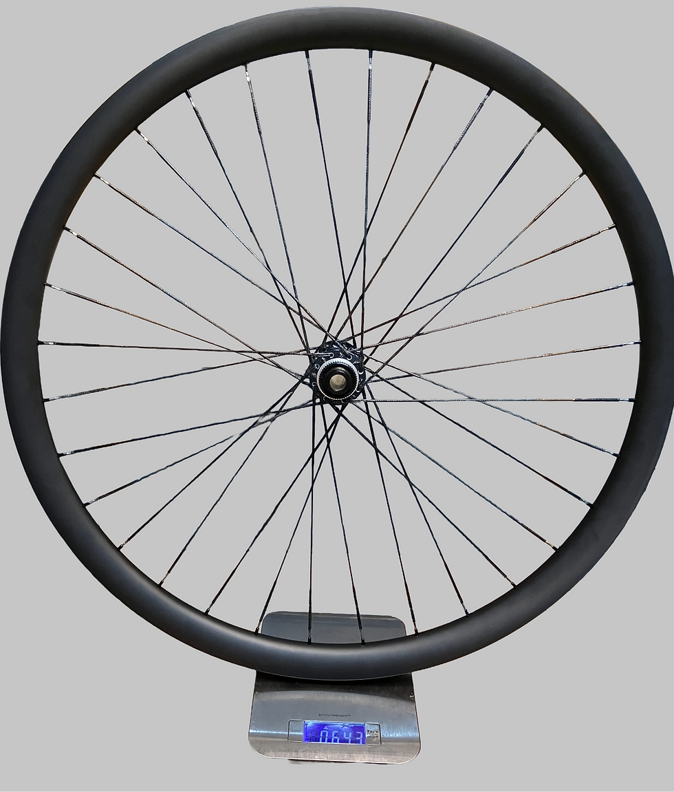 Thumbnail: Roue VTT 29'' carbone rayons Berd