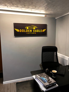 Printed acrylic plaques with company logo