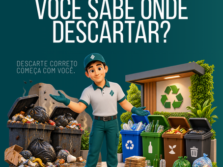 Descarte correto do lixo no condomínio: saiba como separar cada resíduo