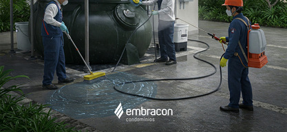 Limpeza de caixas de gordura, caixas d’água e dedetização: responsabilidade do síndico e periodicidade recomendada