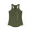 Thumbnail: Skull Graphic Women's Racerback Tank Top - Trendy Summer Apparel