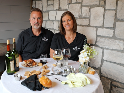 Rich and Shawna Moore, co-owners of Fyre Lake in