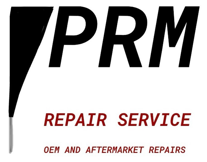 The owner of PRM was very creative and used a Google Doc to make this logo.