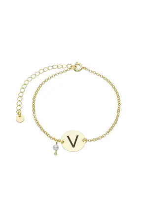 PULSEIRA PERSONALIZADA COM INICIAL PP071-O | R$ 89,90