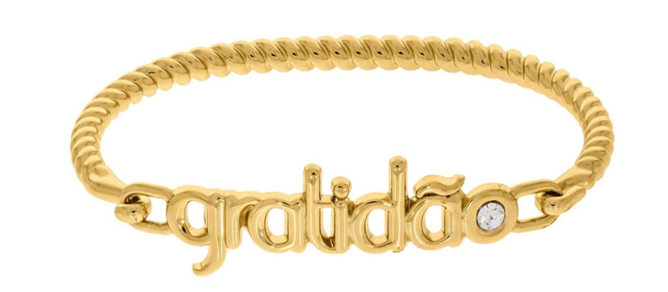 PULSEIRA GRATIDÃO NO OURO 69MM MOP339-69 R$ 60,00