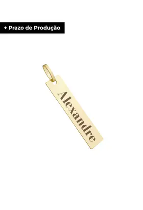 PINGENTE PERSONALIZADO COM NOME PP072-O | R$ 48,90