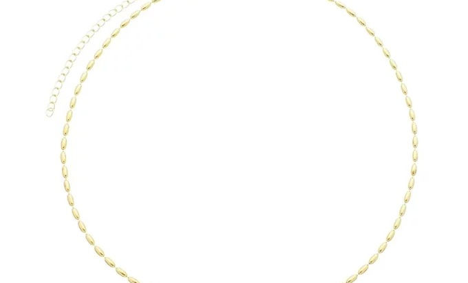 COLAR MODERNO DE GOMOS NO OURO CO606-O | R$ 108,00