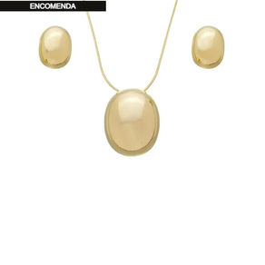 CONJUNTO OVAL ABAULADO LISO CJ101-O | R$ 239,70