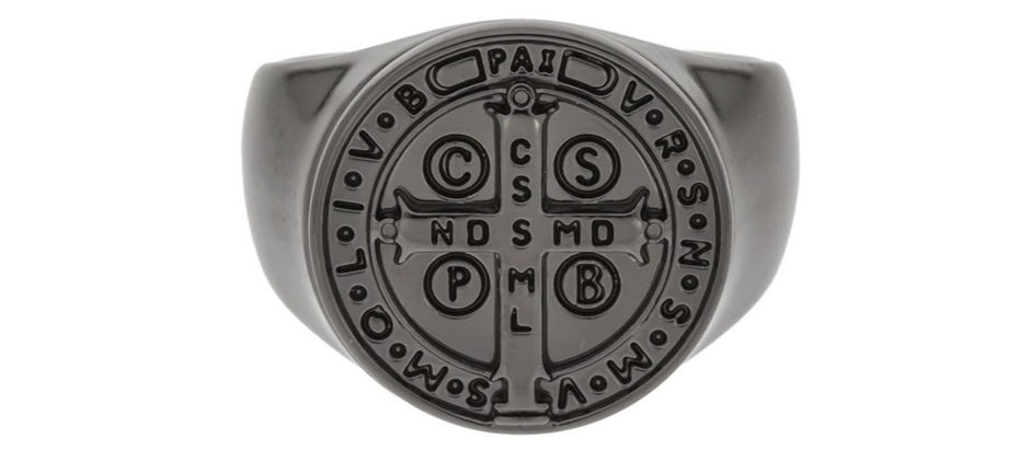 ANEL SÃO BENTO GRAFITE ABERTURA 19MM ANE132-19 R$ 56,90