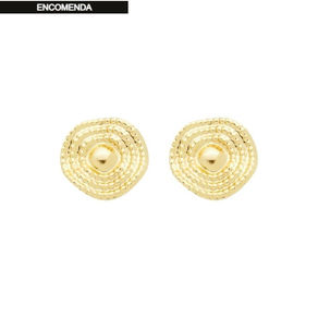 BRINCO REDONDO TEXTURIZADO BM1573-O| R$ 66,00