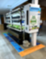 Signage surrounding Aquaponic System