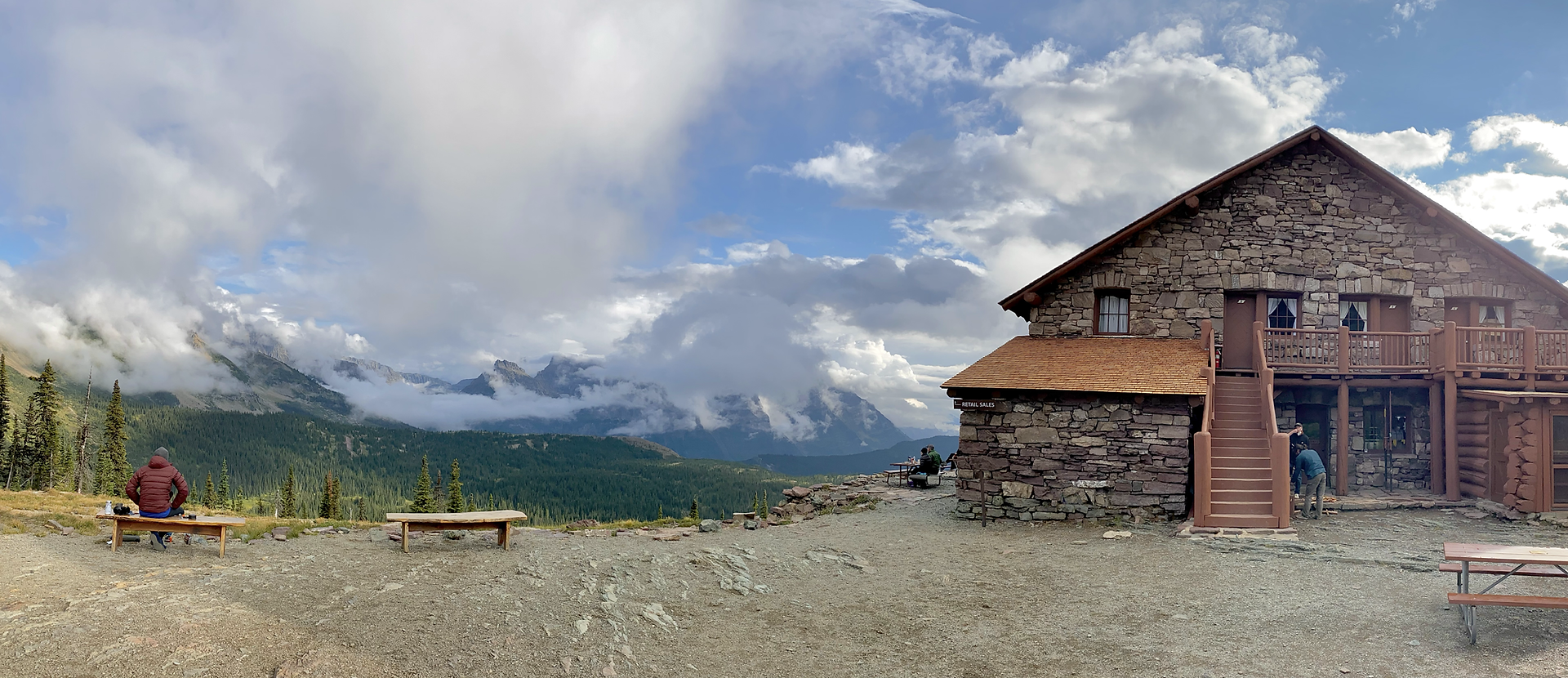 mountain lodge