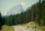 HWY 1A - less traffic between Banff & Lake Louise