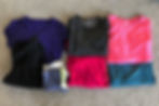 Iceland gear packing list - upper body base layer. Selecting colorful or patterned items helps make them cross-functional: you can wear them during your activity day, and then wear them to dinner.