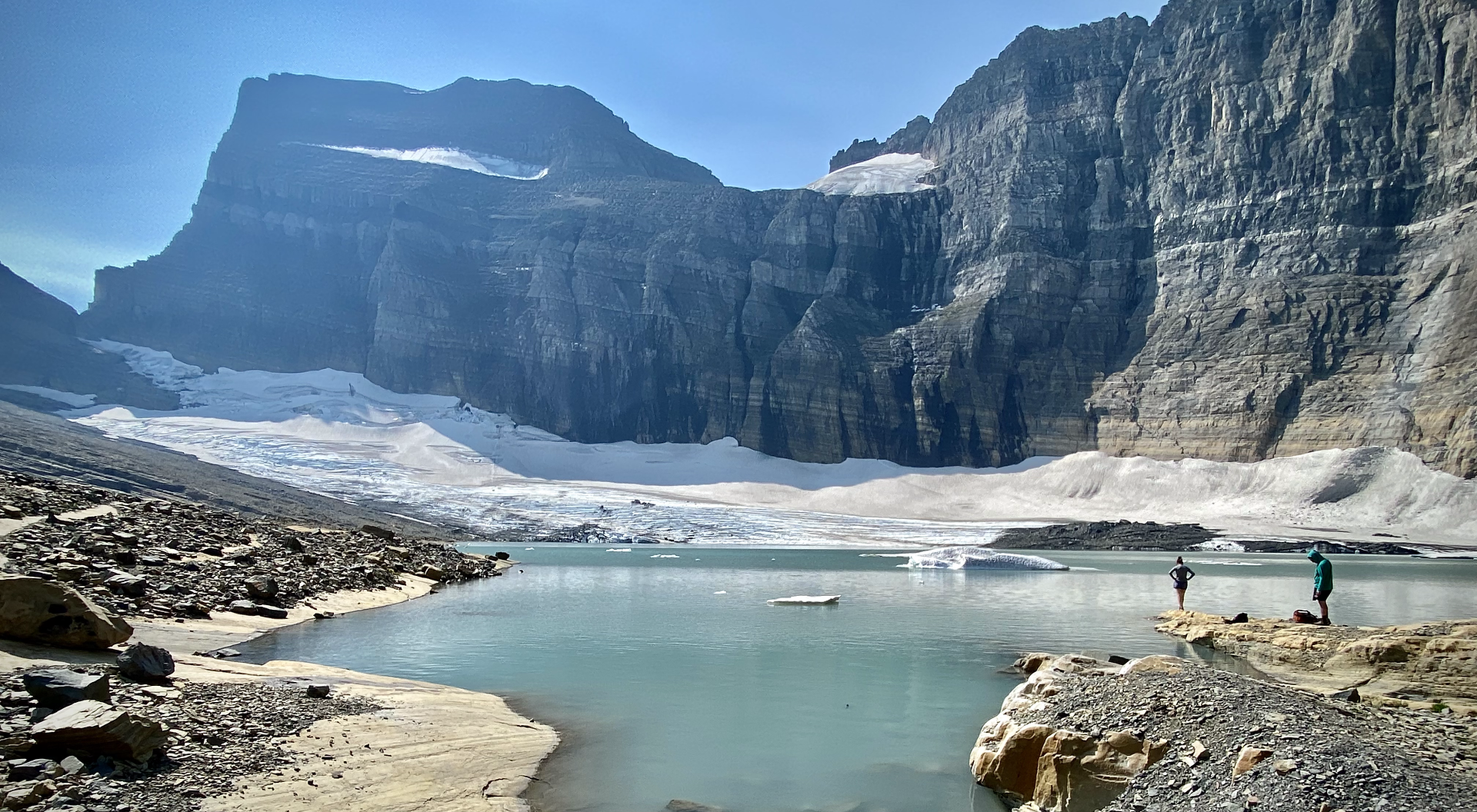 frozen lake
