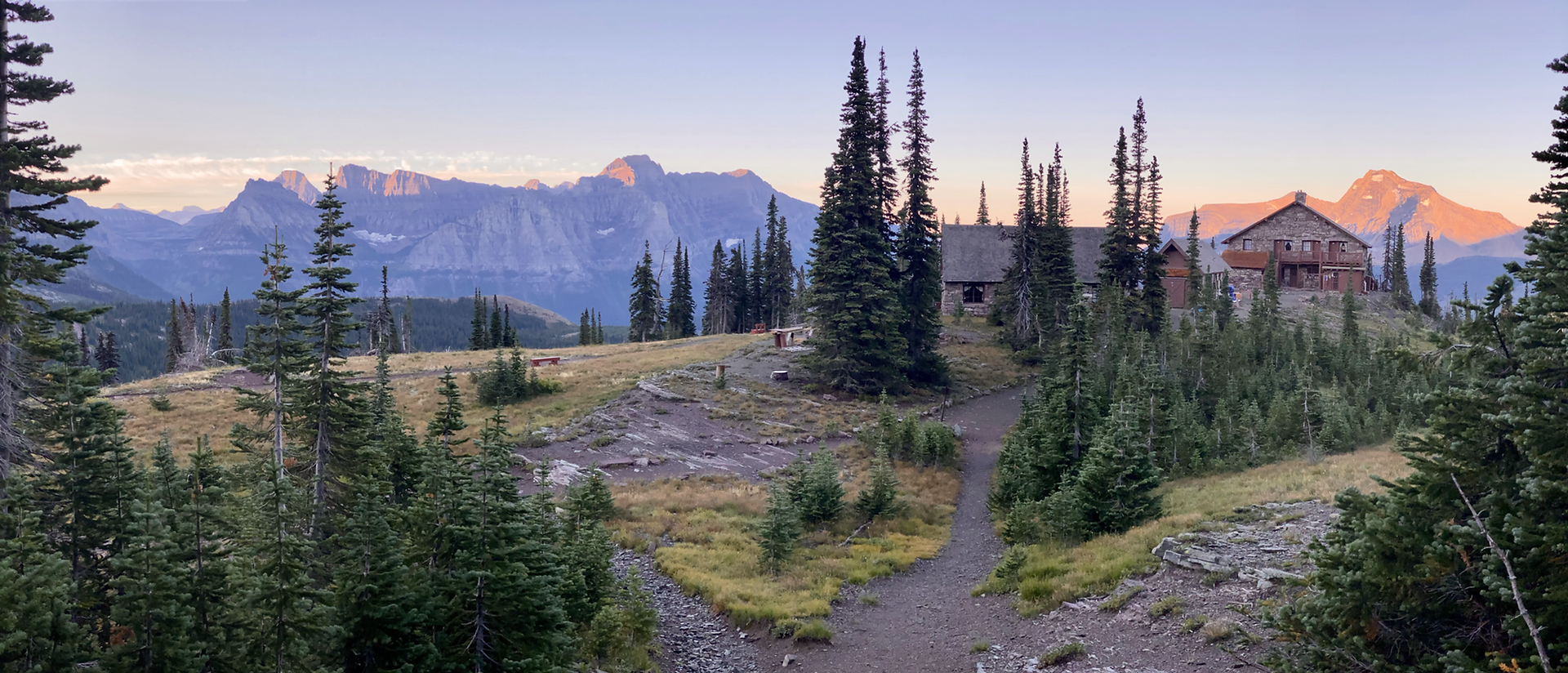 Granite Park Chalet - early morning