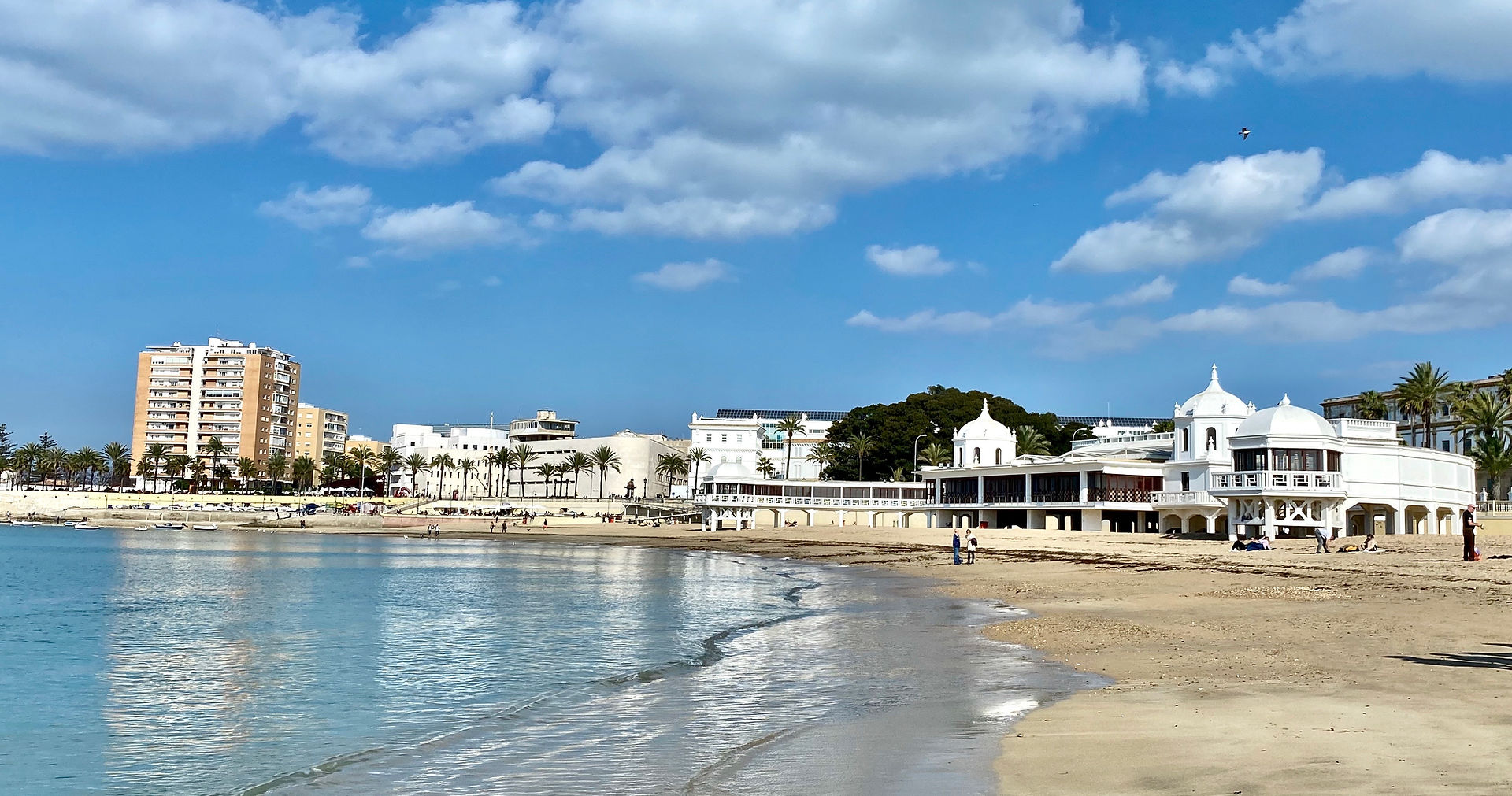La Caleta Beach, Cadiz see full Southern Spain road trip itinerary at Paradox Travels