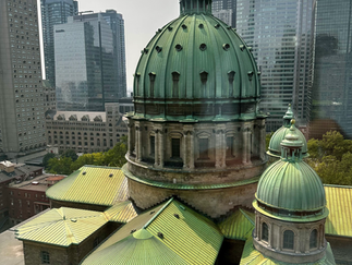 cathedral with green dome