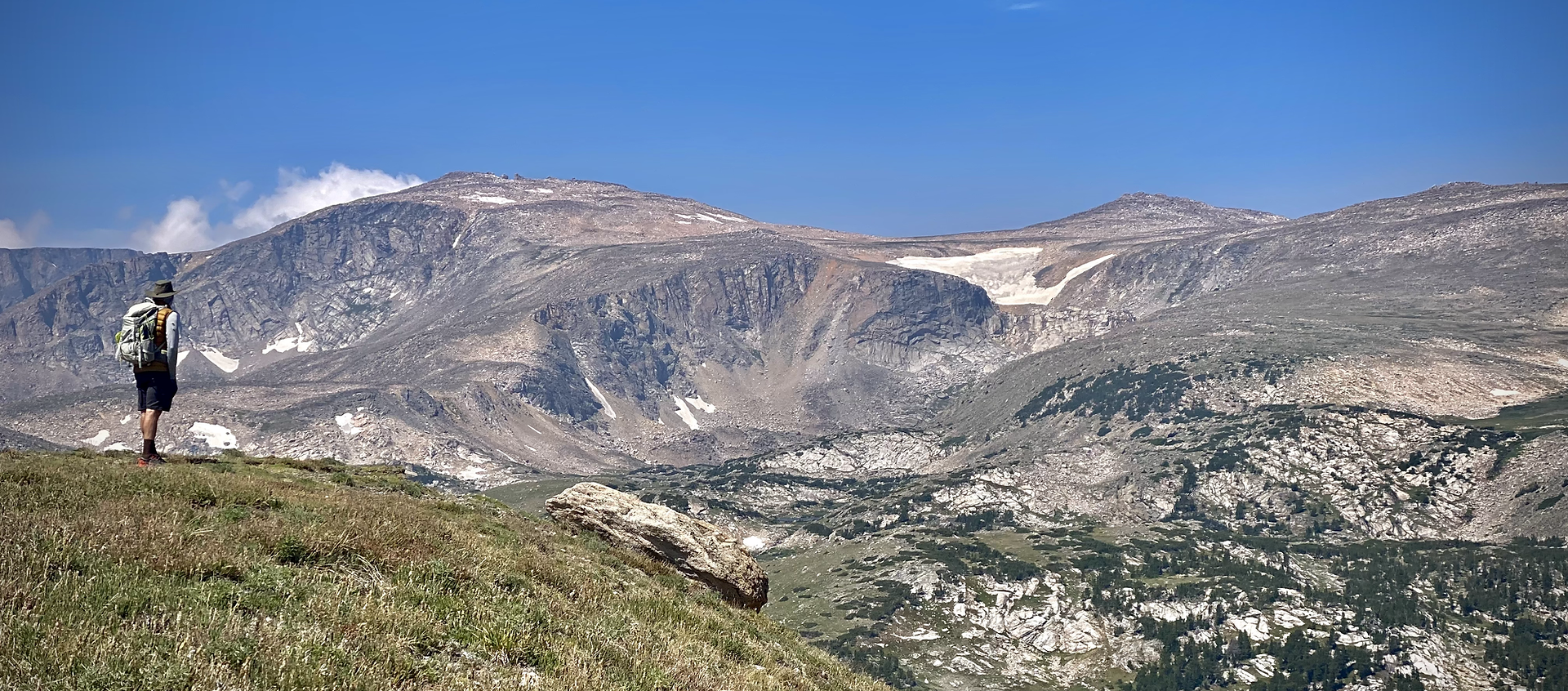 Man standing on Plateau