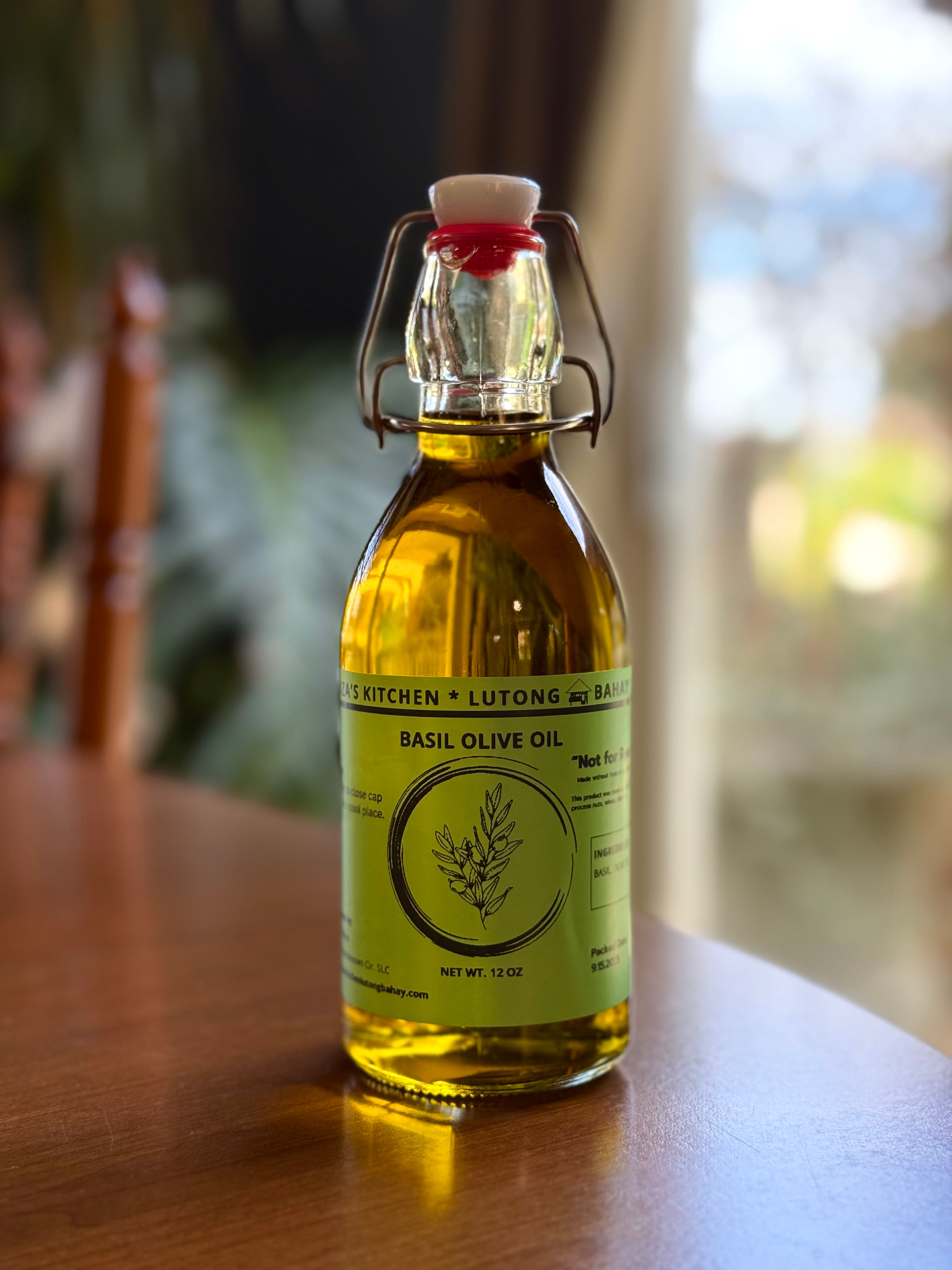 Basil Olive Oil 12oz