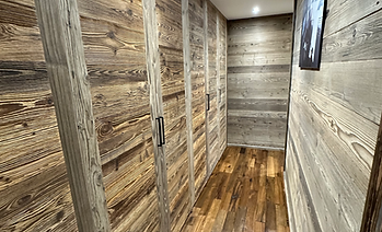 Agencement vieux bois sur mesure