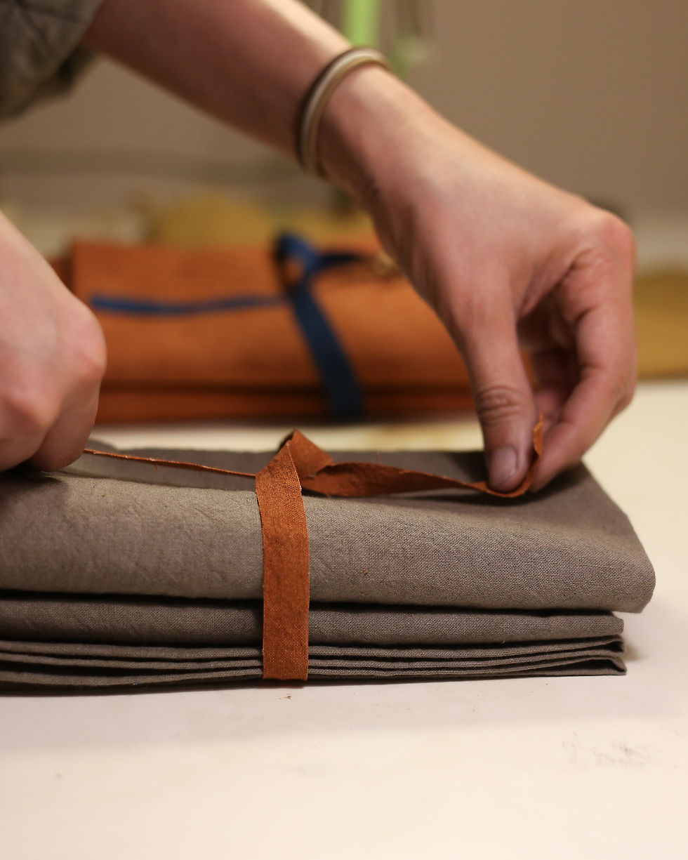 Thumbnail: 'Belantara' Natural Dye Napkin Set