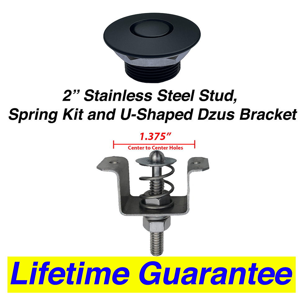 Thumbnail: 2 Rail Mounts and 8 Push Button Latches sets