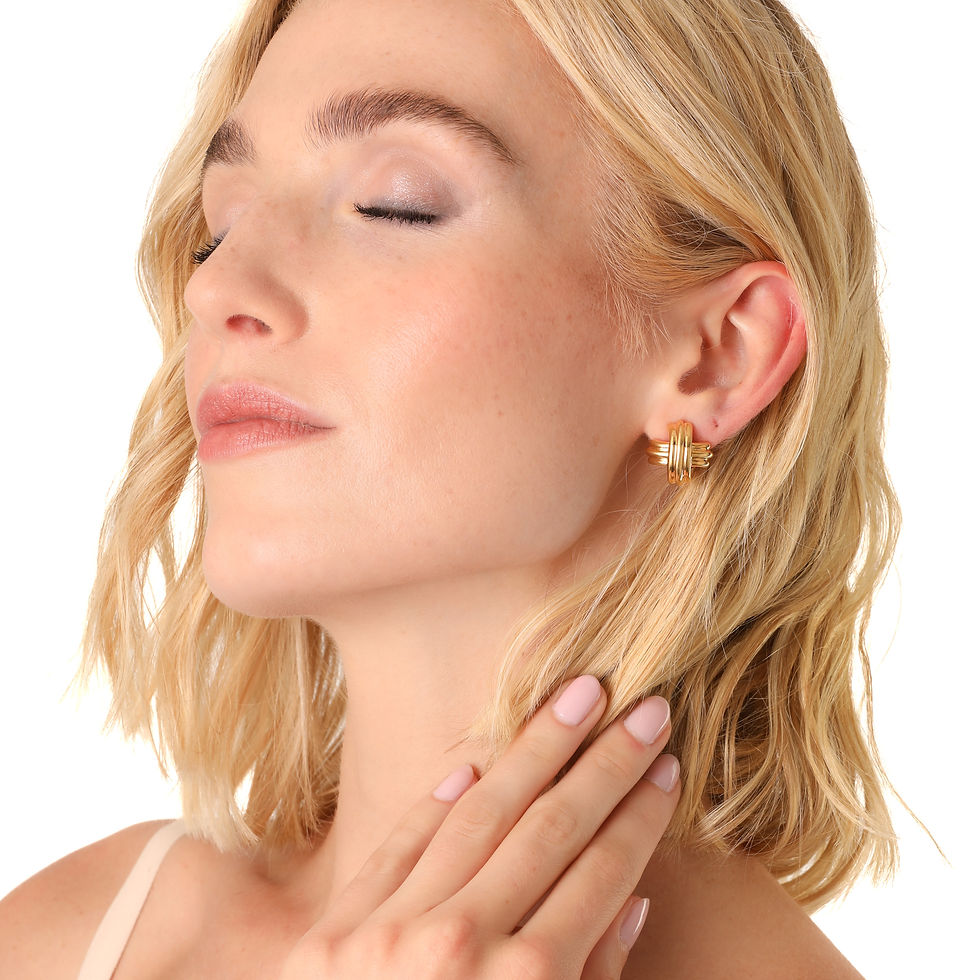 Tiffany & Co. Signature X Earrings 18k yellow gold