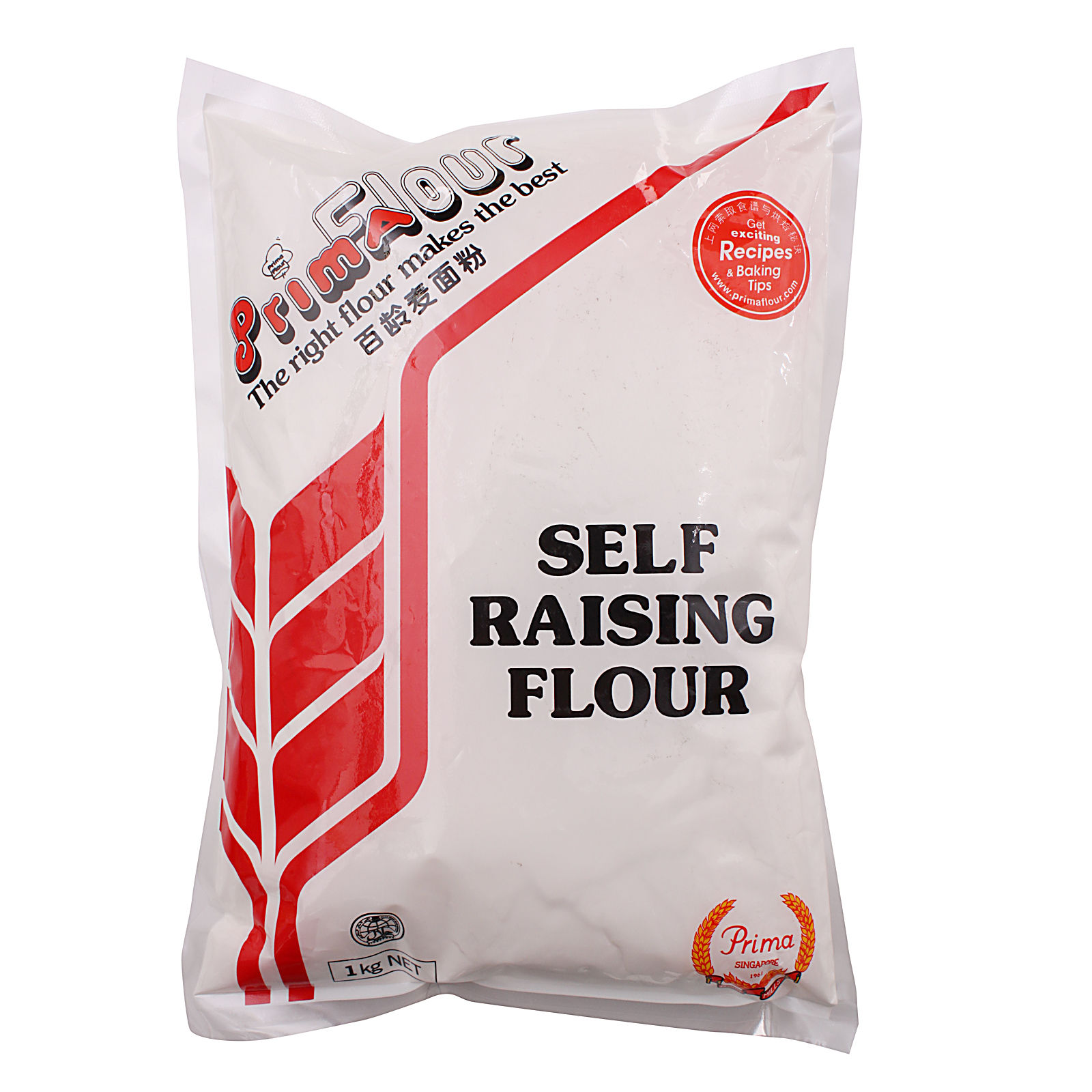 Self-Raising Flour 1kg, Unbleached (Prima)