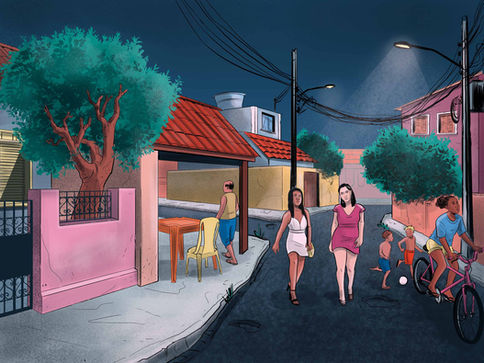 Ilustração de capa Amor de Gringo Edicação brasileira