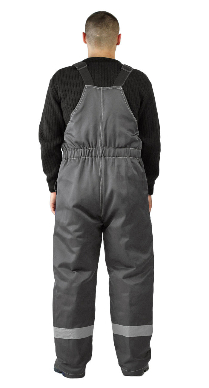 Миниатюра: Костюм зимний "ВЬЮГА" куртка/полукомб. цвет: т.серый/красный