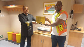 The Durban Car Terminal welcomes the Höegh Sunrise