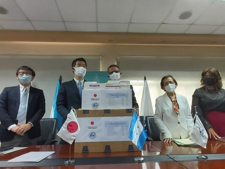 Representante de JICA visitan proyectos en el área de salud y cambio climático