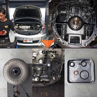 TOYOTA WISH น้ำมันเกียร์รั่วซึม