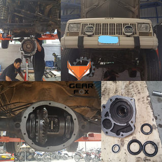JEEP CHEROKEE น้ำมันเกียร์รั่ว
