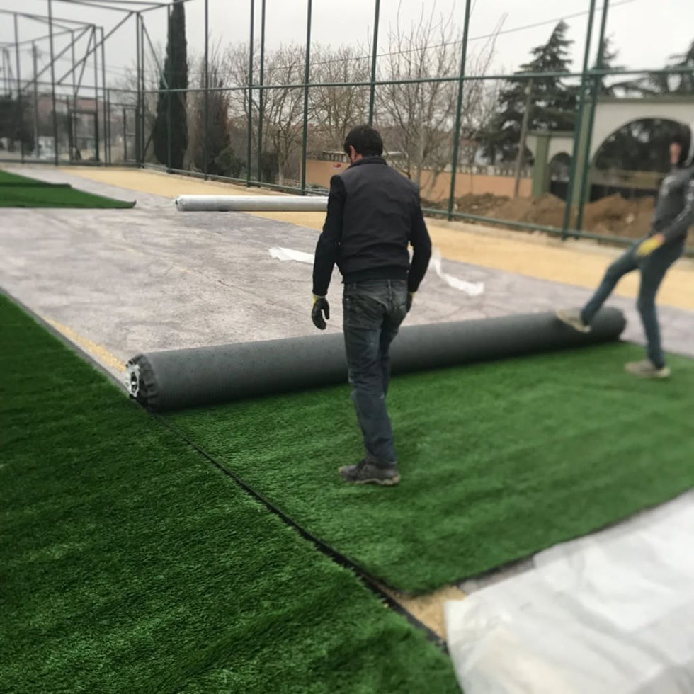 Silivri belediyesi halısaha yapım işi#halısaha #sunihalı