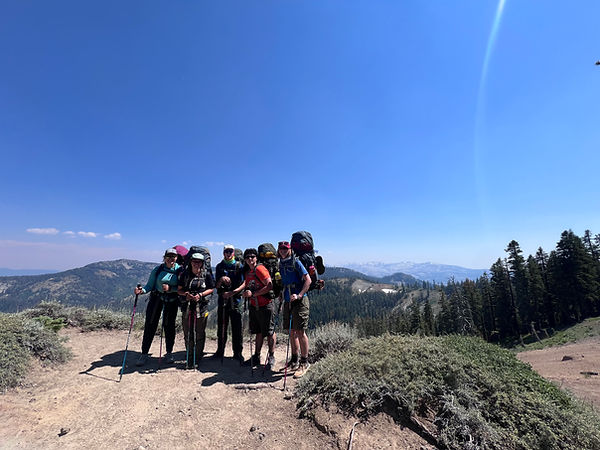 Backpacking in the Sierra Nevada Mountains
