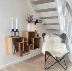 Indretning under trappe