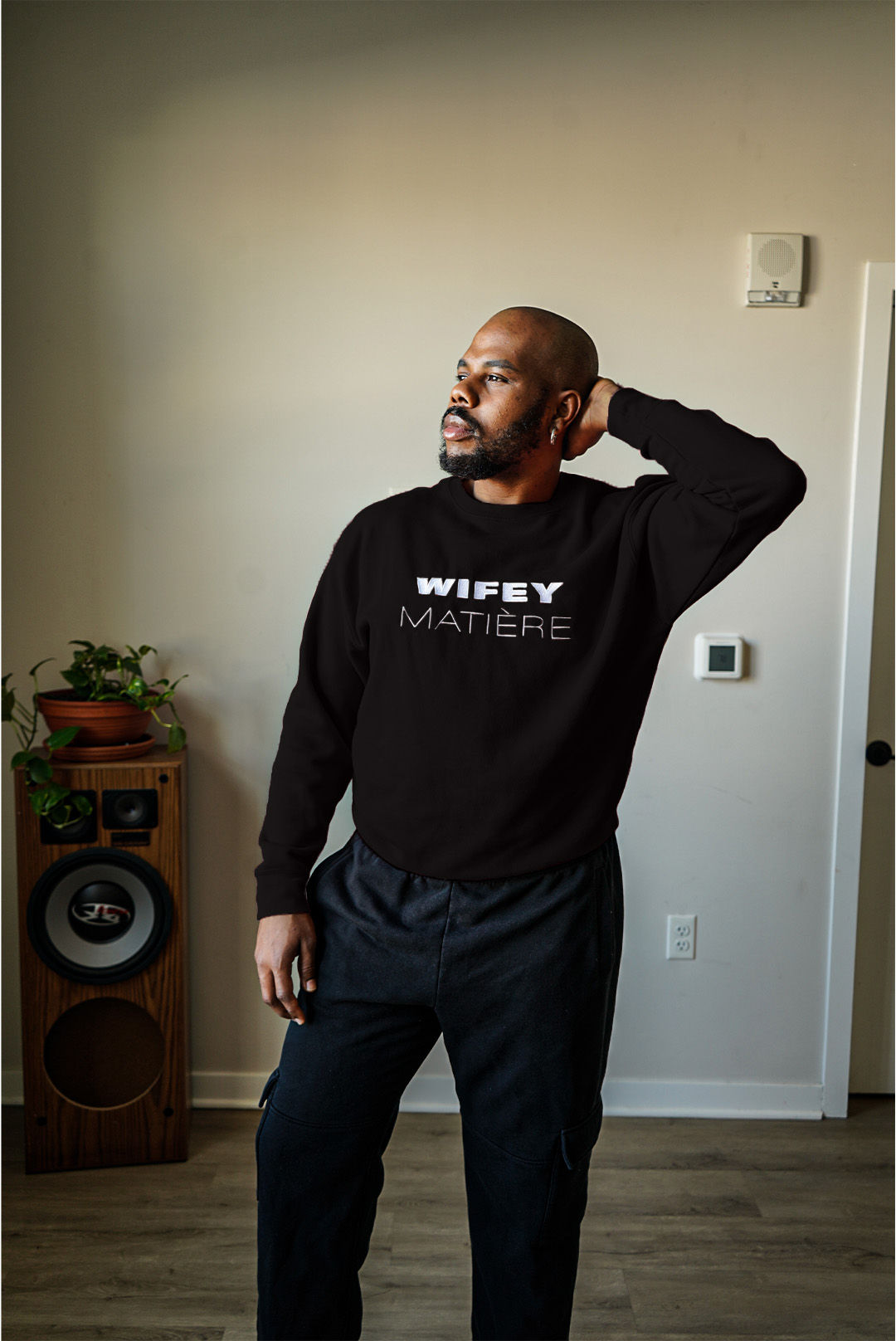 Wifey Matière sweater WHT