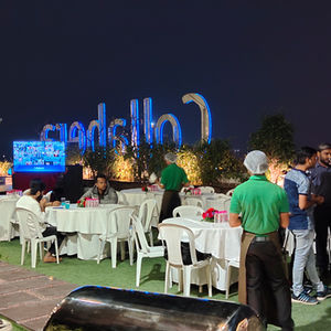 Rooftop Event Setup