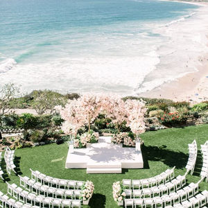 Beachfront Wedding Setup