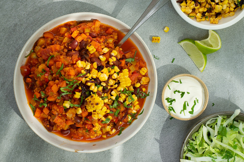 Volkskeuken Chili sin carne