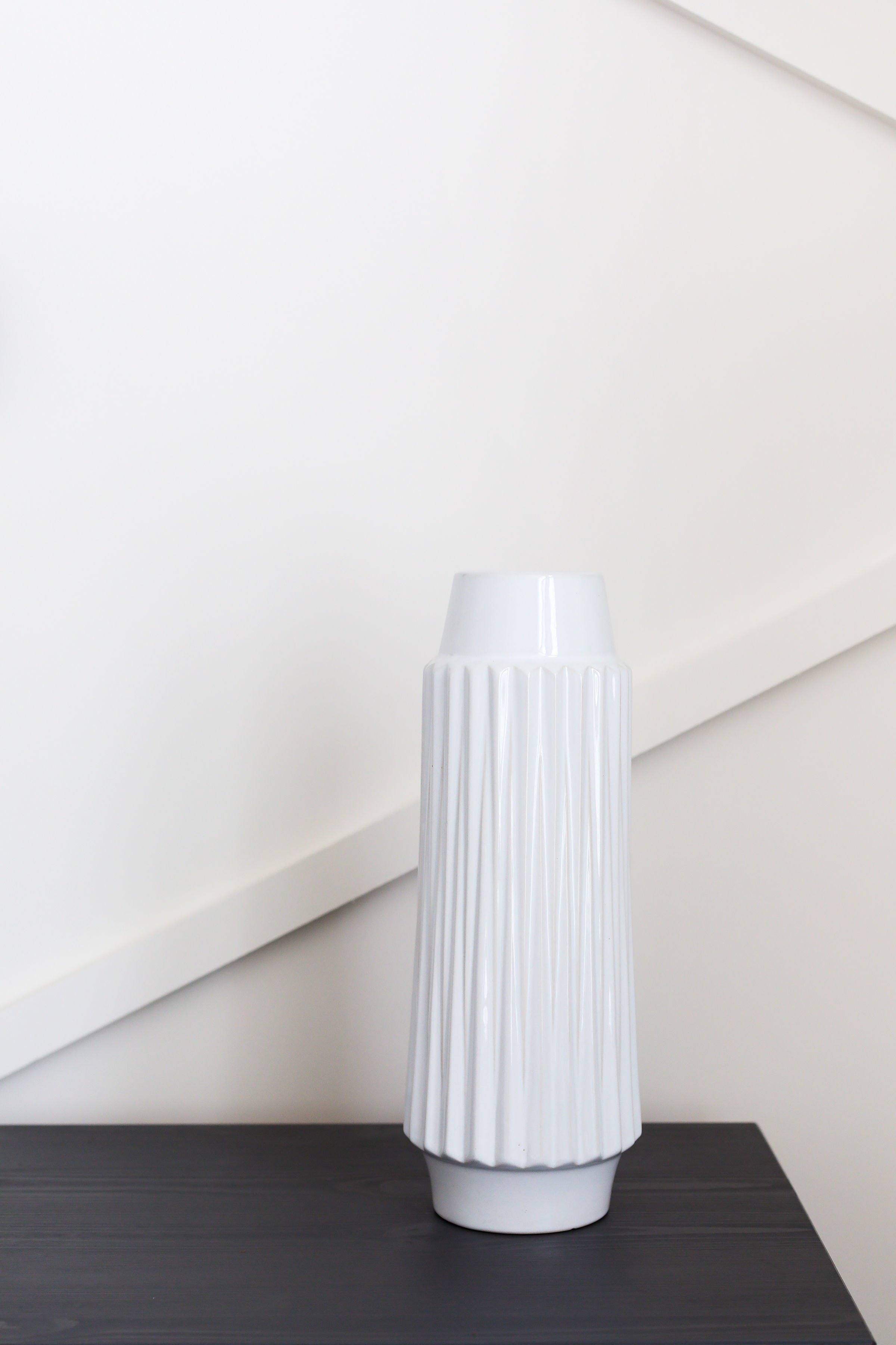 Ella Vase - White Tall