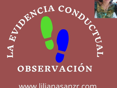 LA EVIDENCIA CONDUCTUAL