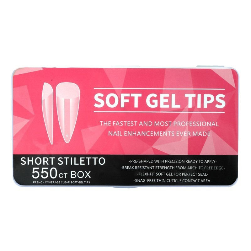 Thumbnail: Amazon Bestselling Nail Tips - 550 Matte Almond Shape