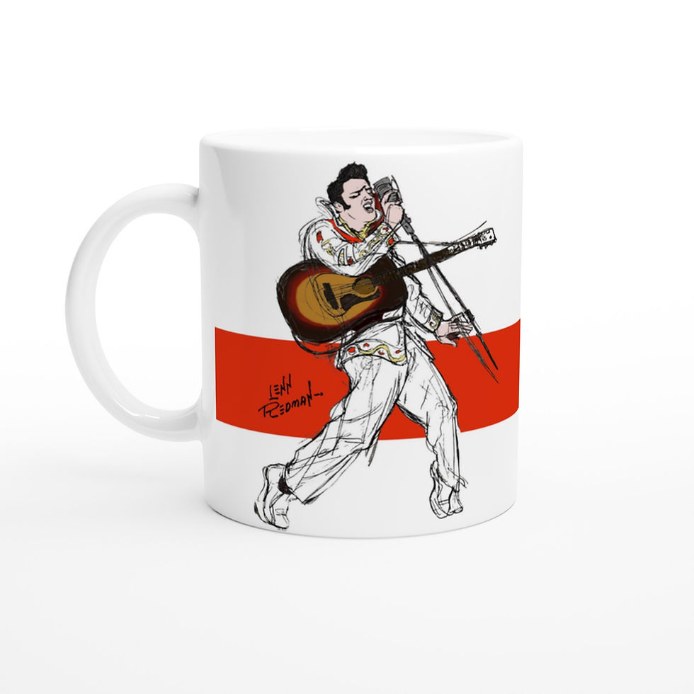 Elvis Coffee Cup