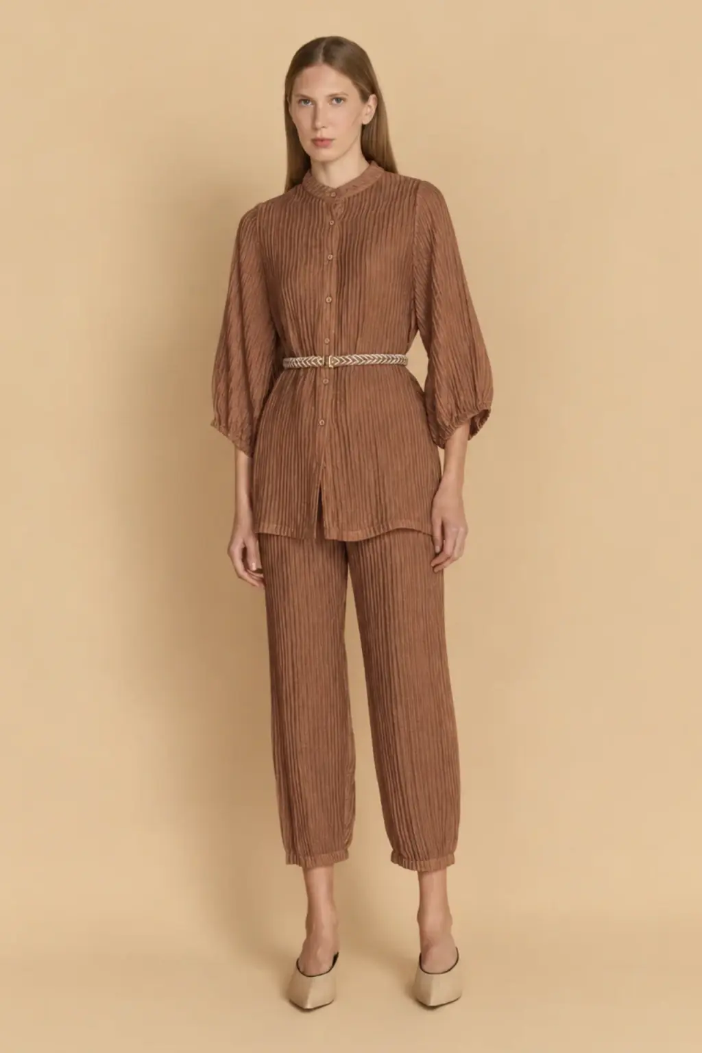 Conjunto Indi - Marrom | Missinclof